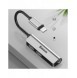 Baseus Audio Converter L52-adapter Lightning till 2x Lightning + minijack 3,5 mm svart (CALL52-01)