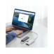 Baseus Lite-serien multifunktionell HUB 4in1 USB - 4x USB 3.2 gen. 1 25 cm vit (WKQX030002)