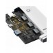 Baseus Lite-serien multifunktionell HUB 4in1 USB - 4x USB 3.2 gen. 1 25 cm vit (WKQX030002)