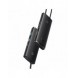 Baseus Lite-serien multifunktionell HUB USB Typ C - 2 x USB 3.0 / USB Typ C / HDMI 1,4 / SD / TF svart (WKQX050001)