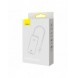 Baseus Lite-serien multifunktionell HUB USB Typ C - 2 x USB 3.0 / USB Typ C / HDMI 1,4 / SD / TF svart (WKQX050001)