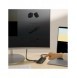 Baseus Lite-serien multifunktionell HUB USB Typ C - 2 x USB 3.0 / USB Typ C / HDMI 1,4 / SD / TF svart (WKQX050001)