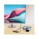 Baseus Lite-serien multifunktionell HUB USB Typ C - 2 x USB 3.0 / USB Typ C / HDMI 1,4 / SD / TF svart (WKQX050001)