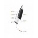 Baseus Lite-serien multifunktionell HUB USB Typ C - 2 x USB 3.0 / USB Typ C / HDMI 1,4 / SD / TF svart (WKQX050001)