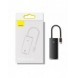 Baseus Lite-serien multifunktionell HUB USB Typ C - 2 x USB 3.0 / USB Typ C / HDMI 1,4 / SD / TF svart (WKQX050001)