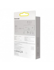 Baseus Lite-serien multifunktionell HUB USB Typ C - 2 x USB 3.0 / USB Typ C PD / HDMI 1,4 / SD / TF svart (WKQX050101)