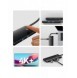 Baseus Lite-serien multifunktionell HUB USB Typ C - 2 x USB 3.0 / USB Typ C PD / HDMI 1,4 / SD / TF svart (WKQX050101)