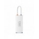 Baseus Lite-serien multifunktionell HUB USB Typ C - 2 x USB 3.0 / USB Typ C PD / HDMI 1,4 / SD / TF vit (WKQX050102)