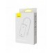 Baseus Lite-serien multifunktionell HUB USB Typ C - 2 x USB 3.0 / USB Typ C PD / HDMI 1,4 / SD / TF vit (WKQX050102)