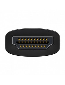 Baseus Lite Series pluggadapter HDMI till VGA + minijack 3,5 mm / micro USB strömförsörjning svart (WKQX010101)