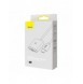 Baseus Lite Series pluggadapter HDMI till VGA + minijack 3,5 mm / micro USB strömförsörjning svart (WKQX010101)