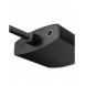 Baseus Lite Series pluggadapter HDMI till VGA + minijack 3,5 mm / micro USB strömförsörjning svart (WKQX010101)