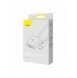 Baseus Lite Series pluggadapter HDMI till VGA + minijack 3,5 mm / micro USB strömförsörjning vit (WKQX010102)