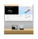 Baseus Lite Series pluggadapter HDMI till VGA + minijack 3,5 mm / micro USB strömförsörjning vit (WKQX010102)