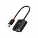 Baseus Lite-serien Plugg HDMI till VGA-adapter Svart (WKQX010001)