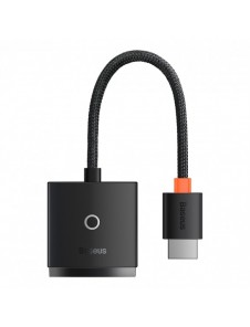 Baseus Lite-serien Plugg HDMI till VGA-adapter Svart (WKQX010001)