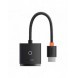 Baseus Lite-serien Plugg HDMI till VGA-adapter Svart (WKQX010001)