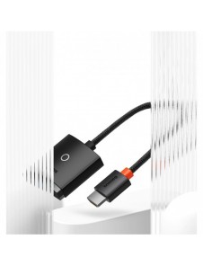 Baseus Lite-serien Plugg HDMI till VGA-adapter Svart (WKQX010001)