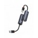 Baseus Lite Series USB-adapter - RJ45 LAN-uttag 100 Mbps grå (WKQX000013)