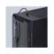 Baseus Lite Series USB-adapter - RJ45 LAN-uttag 100 Mbps grå (WKQX000013)