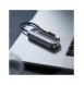 Baseus Lite Series USB-adapter - RJ45 LAN-uttag 100 Mbps grå (WKQX000013)