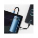 Baseus Metal Gleam 6in1 multifunktionell USB Typ C-hub - USB Typ C Strömförsörjning 100W / HDMI 4K 30Hz / 3x USB 3.2 Gen 1 / RJ4