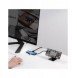Baseus Metal Gleam 6in1 multifunktionell USB Typ C-hub - USB Typ C Strömförsörjning 100W / HDMI 4K 30Hz / 3x USB 3.2 Gen 1 / RJ4