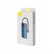 Baseus Metal Gleam 6in1 multifunktionell USB Typ C-hub - USB Typ C Strömförsörjning 100W / HDMI 4K 30Hz / 3x USB 3.2 Gen 1 / RJ4