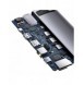 Baseus Metal Gleam multifunktionell HUB USB Typ C 12in1 HDMI / DP / USB Typ C / minijack 3,5 mm / RJ45 / SD (WKWG020213)