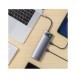 Baseus Metal Gleam multifunktionell HUB USB Typ C 12in1 HDMI / DP / USB Typ C / minijack 3,5 mm / RJ45 / SD (WKWG020213)