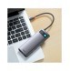 Baseus Metal Gleam Series 7-i-1 USB Typ C HUB dockningsstation - 2 x HDMI / 3 x USB 3.2 Gen. 1 / 1 x Strömförsörjning / 1 x RJ-4