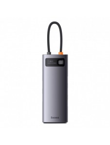 Baseus Metal Gleam Series 7-i-1 USB Typ C HUB dockningsstation - 2 x HDMI / 3 x USB 3.2 Gen. 1 / 1 x Strömförsörjning / 1 x RJ-4