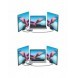 Baseus Metal Gleam Series 7-i-1 USB Typ C HUB dockningsstation - 2 x HDMI / 3 x USB 3.2 Gen. 1 / 1 x Strömförsörjning / 1 x RJ-4