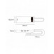 Baseus Metal Gleam Series 7-i-1 USB Typ C HUB dockningsstation - 2 x HDMI / 3 x USB 3.2 Gen. 1 / 1 x Strömförsörjning / 1 x RJ-4