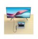 Baseus Metal Gleam Series 7-i-1 USB Typ C HUB dockningsstation - 2 x HDMI / 3 x USB 3.2 Gen. 1 / 1 x Strömförsörjning / 1 x RJ-4