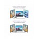 Baseus Metal Gleam Series 8 in 1 USB Typ C HUB-dockningsstation - 1 x HDMI / 3 x USB 3.2 Gen. 1 / 1 x Strömförsörjning / 1 x SD-