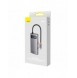 Baseus Metal Gleam Series HUB 4-i-1 USB Typ C - 3 x USB 3.2 Gen. 1 / RJ45 (WKWG070113)