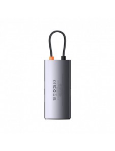 Baseus Metal Gleam Series HUB 4-i-1 USB Typ C - 3 x USB 3.2 Gen. 1 / RJ45 (WKWG070113)