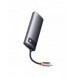 Baseus Metal Gleam Series HUB 6-i-1 dockningsstation USB Typ C - 1 x HDMI / 3 x USB 3.2 Gen. 1 / 1 x Strömförsörjning / 1 x VGA