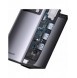 Baseus Metal Gleam Series HUB 6-i-1 dockningsstation USB Typ C - 1 x HDMI / 3 x USB 3.2 Gen. 1 / 1 x Strömförsörjning / 1 x VGA