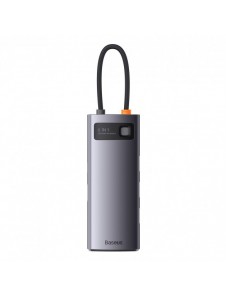 Baseus Metal Gleam Series HUB 6-i-1 dockningsstation USB Typ C - 1 x HDMI / 3 x USB 3.2 Gen. 1 / 1 x Strömförsörjning / 1 x VGA