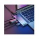 Baseus Multifunctional HUB 7in1 USB C Thunderbolt Dockningsstation (MacBook Pro 2016/2017/2018) grå