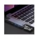 Baseus Multifunctional HUB 7in1 USB C Thunderbolt Dockningsstation (MacBook Pro 2016/2017/2018) grå