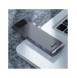 Baseus Multifunctional HUB 7in1 USB C Thunderbolt Dockningsstation (MacBook Pro 2016/2017/2018) grå