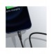 Baseus Rapid 3in1 USB Typ C - USB Typ C / Lightning / micro USB-kabel 20 W 1,5 m grön (CAMLT-SC06)