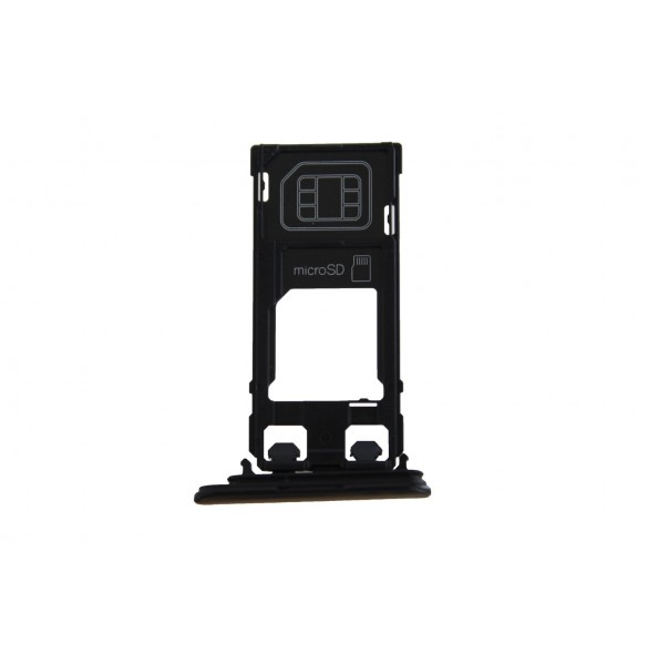 Sony Xperia XZ F8331 Svart Sim Tray - 1304-9102