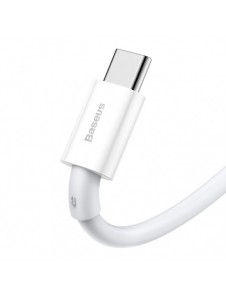 Baseus Superior kabel USB - USB TypeC 66 W 6A 2 m Vit (CATYS-A02)