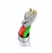 Baseus Superior kabel USB - USB TypeC 66 W 6A 2 m Vit (CATYS-A02)
