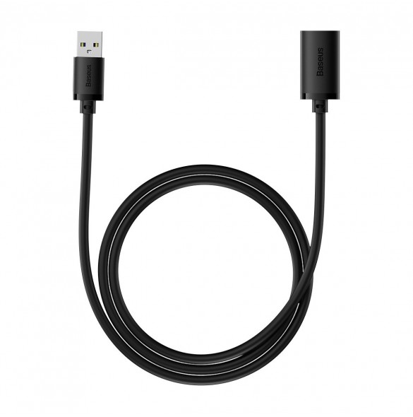 USB 2.0 förlängningskabel 1,5m Baseus AirJoy Series - svart