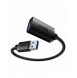 USB 2.0 förlängningskabel 1,5m Baseus AirJoy Series - svart